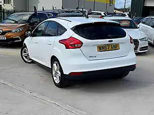 Used 2017 Ford Focus Zetec Edition White - Interior and Exterior details 6