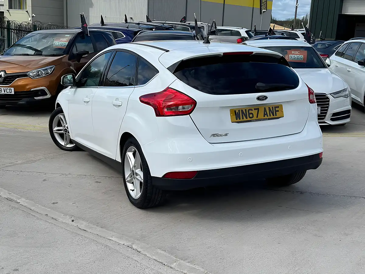 Used 2017 Ford Focus Zetec Edition White - Interior and Exterior details 6