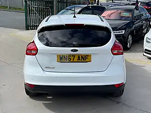 Used 2017 Ford Focus Zetec Edition White - Interior and Exterior details 8
