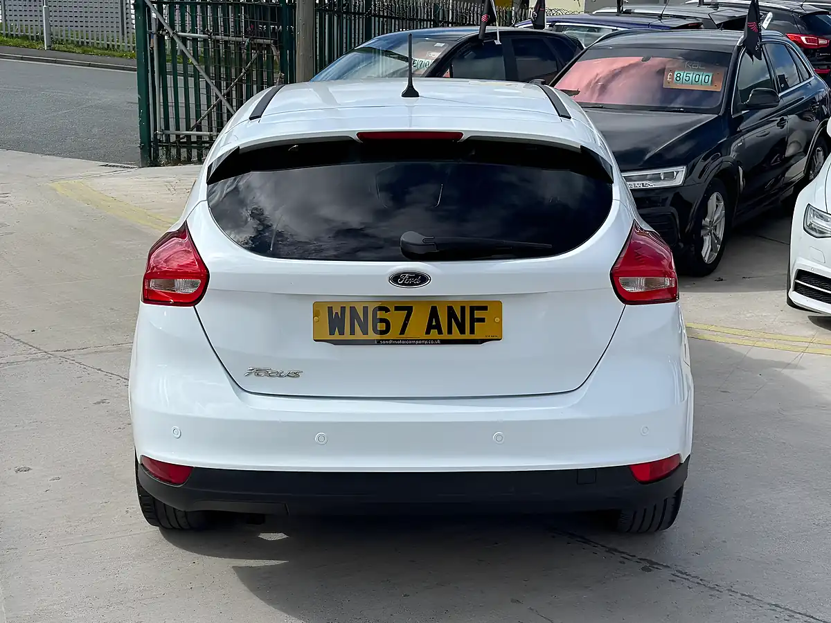 Used 2017 Ford Focus Zetec Edition White - Interior and Exterior details 8