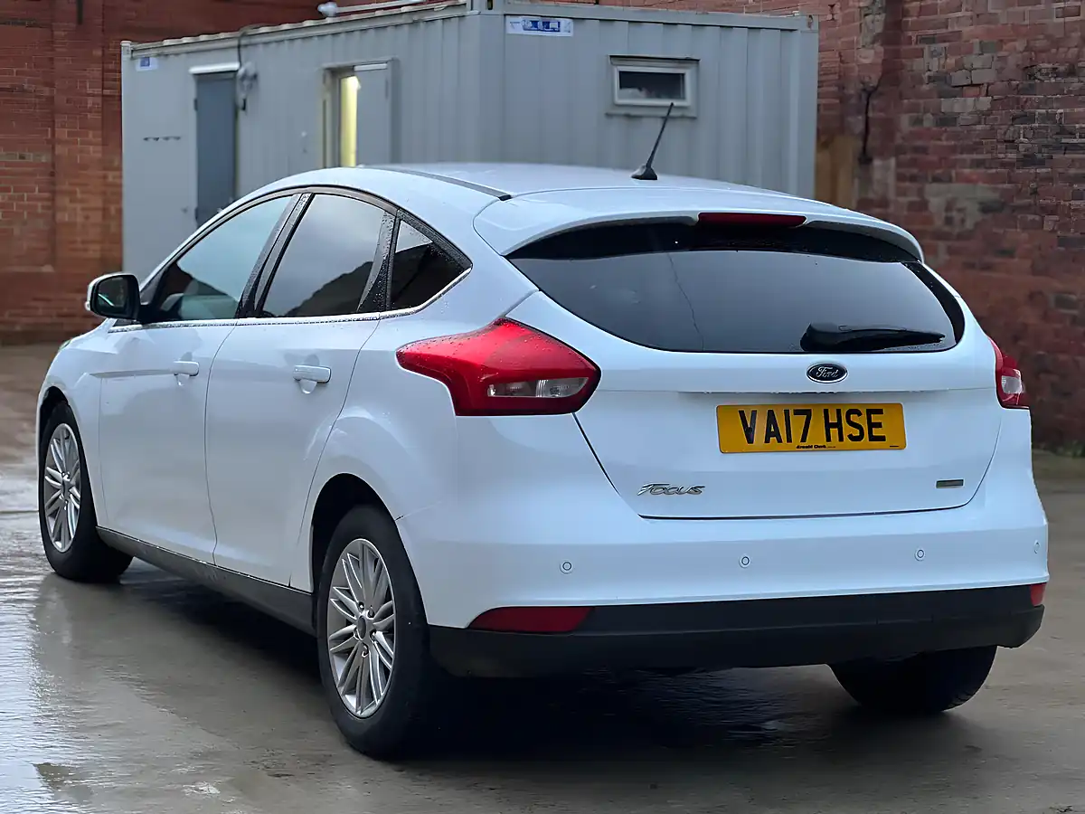 Used 2017 Ford Focus Zetec Edition White - Interior and Exterior details 4