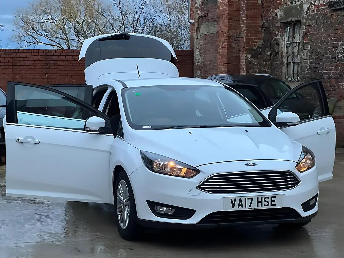 Used 2017 Ford Focus Zetec Edition White - Interior and Exterior details 5