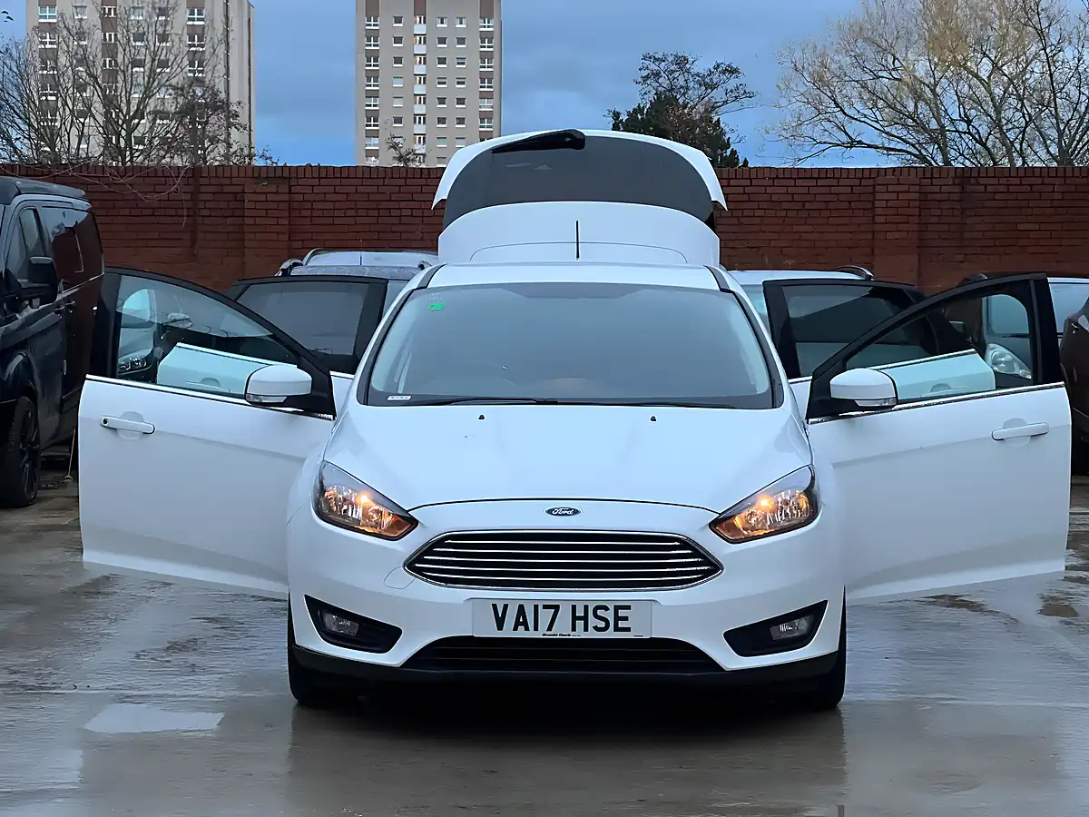 Used 2017 Ford Focus Zetec Edition White - Interior and Exterior details 6