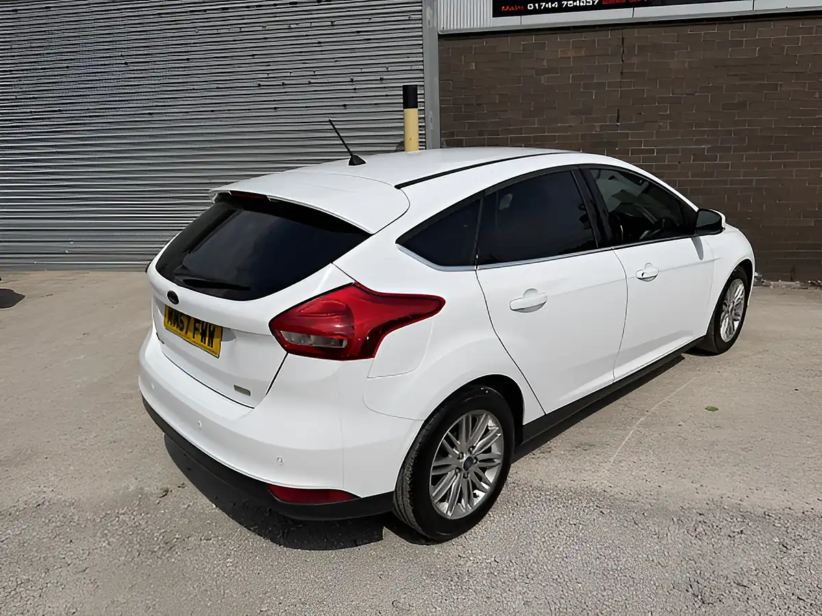 Used 2017 Ford Focus Zetec Edition White - Interior and Exterior details 10