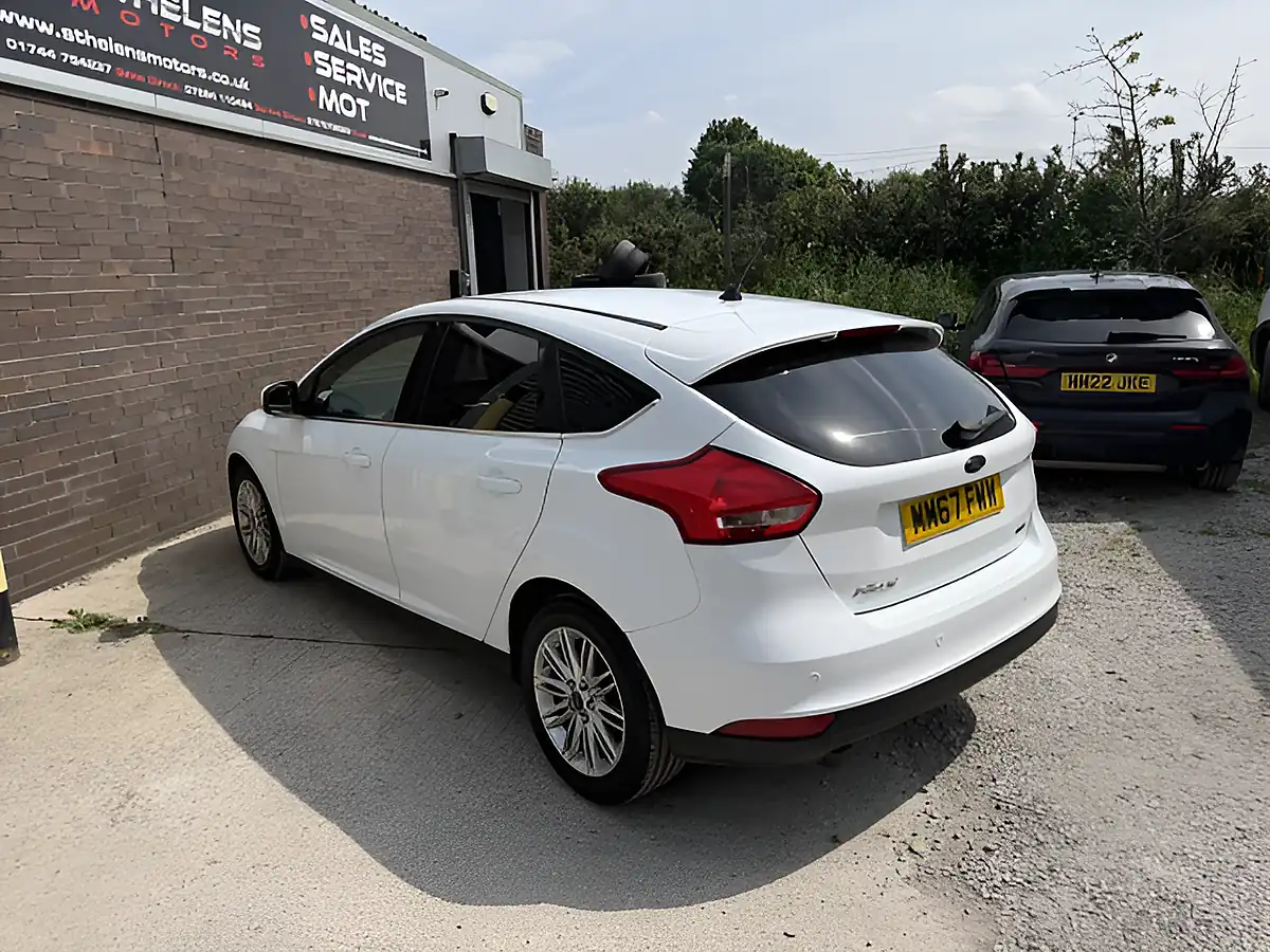 Used 2017 Ford Focus Zetec Edition White - Interior and Exterior details 11