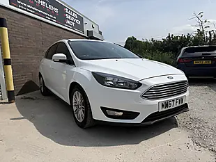 Used 2017 Ford Focus Zetec Edition White - Interior and Exterior details 12