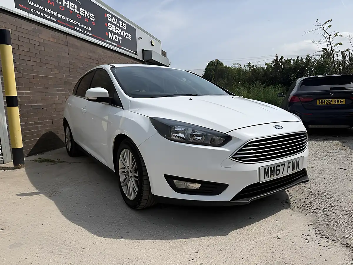 Used 2017 Ford Focus Zetec Edition White - Interior and Exterior details 12