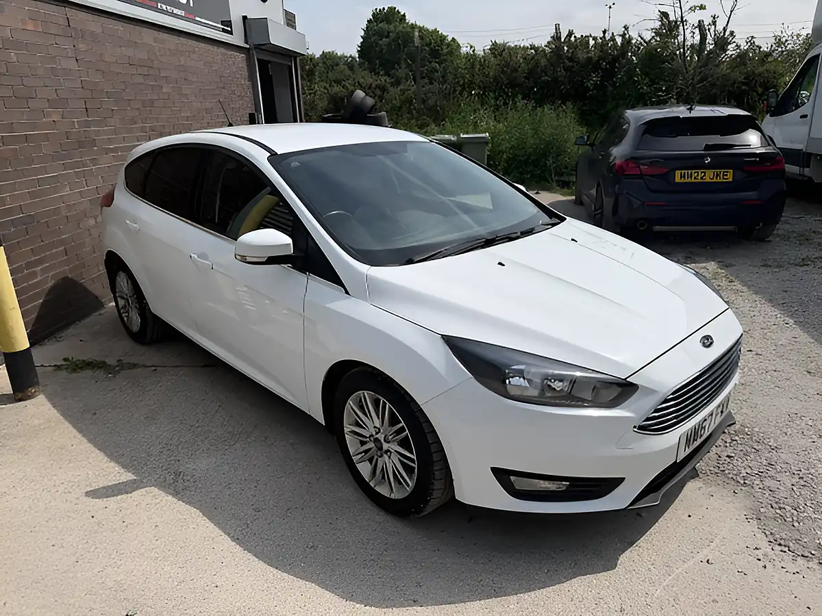Used 2017 Ford Focus Zetec Edition White - Interior and Exterior details 4