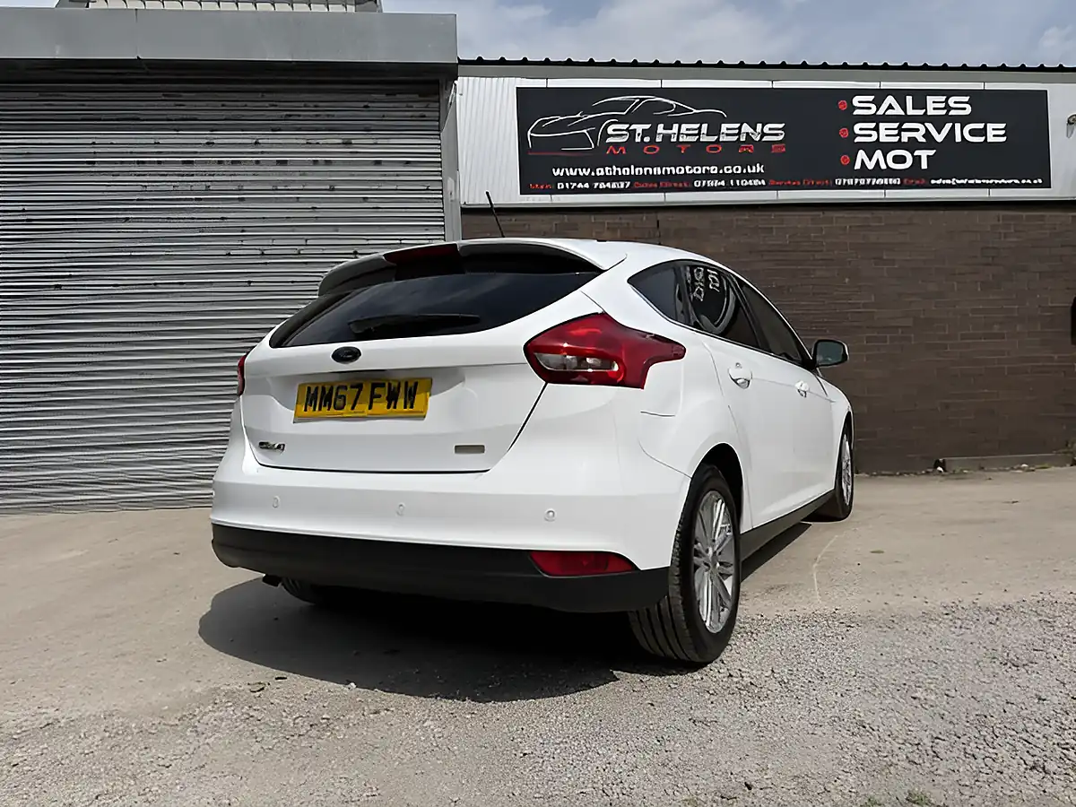 Used 2017 Ford Focus Zetec Edition White - Interior and Exterior details 6