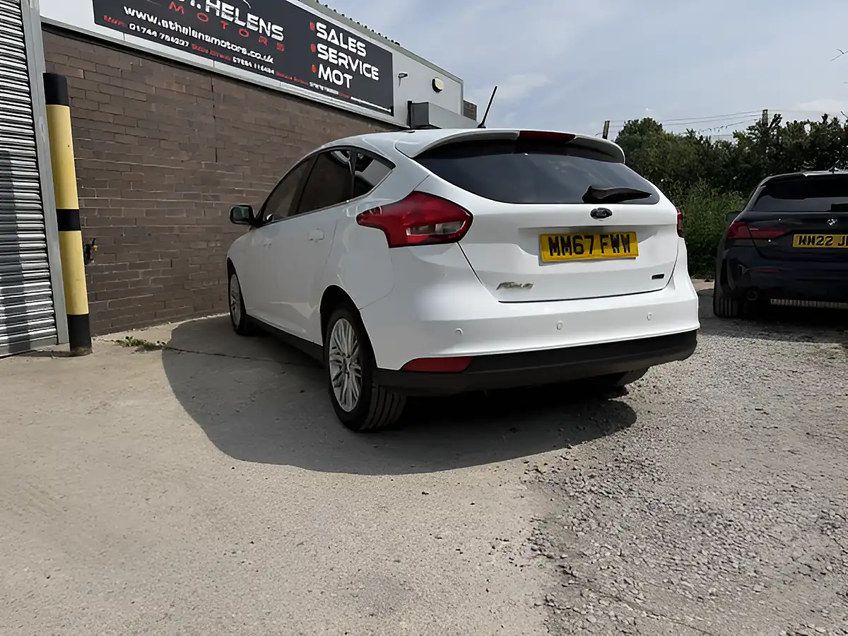 Used 2017 Ford Focus Zetec Edition White - Interior and Exterior details 7