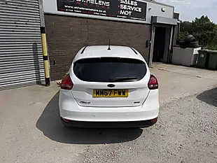 Used 2017 Ford Focus Zetec Edition White - Interior and Exterior details 9
