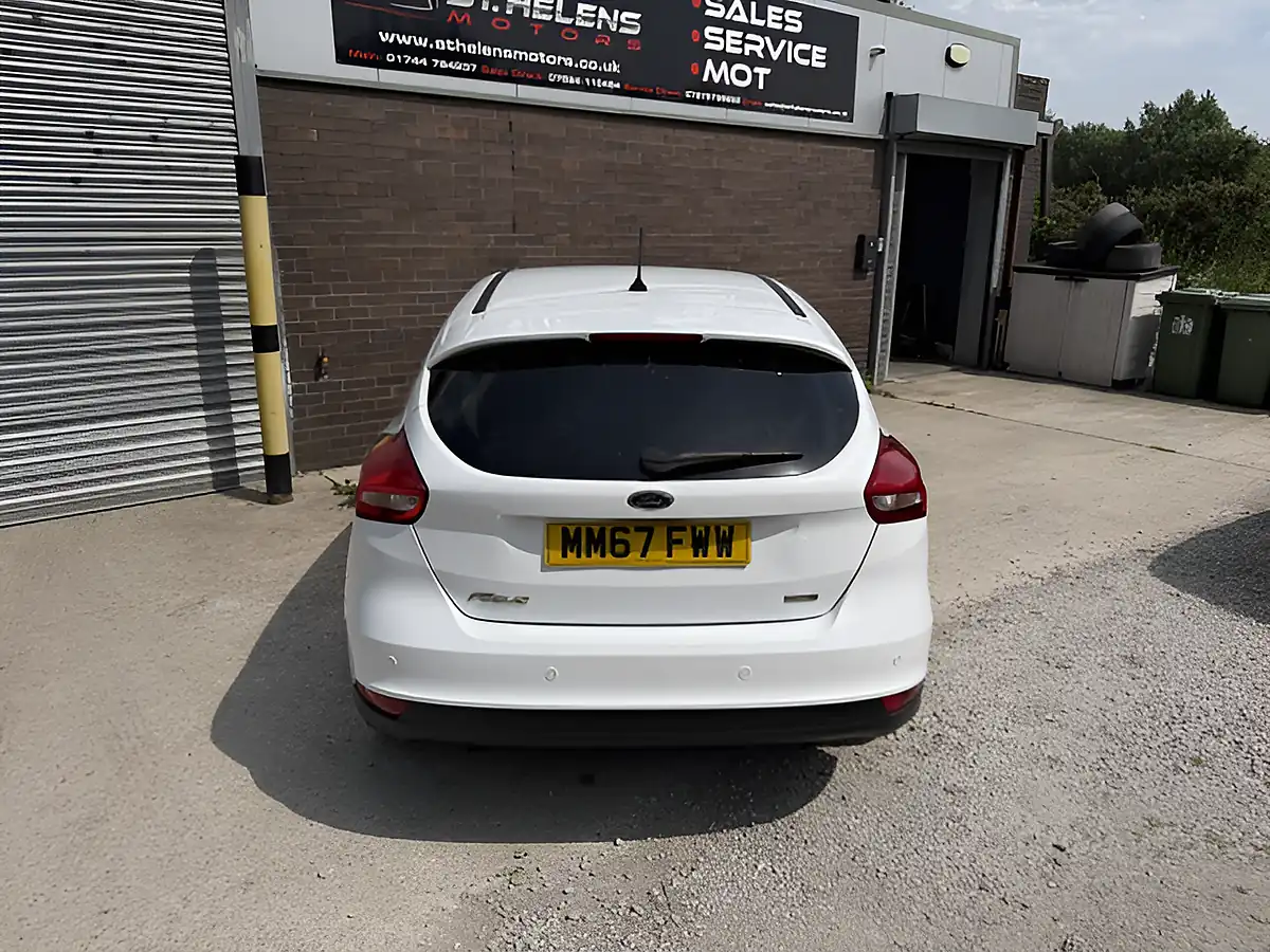 Used 2017 Ford Focus Zetec Edition White - Interior and Exterior details 9