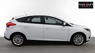 Used 2017 Ford Focus Zetec Edition White - Interior and Exterior details 6