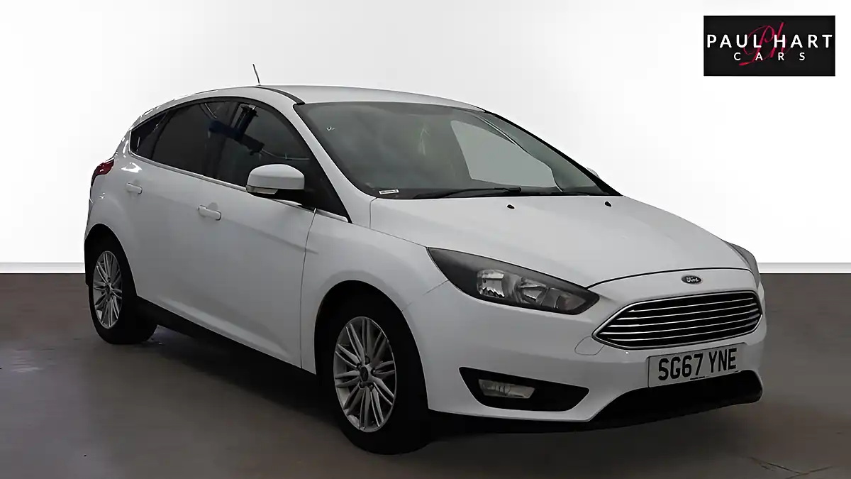 Used 2017 Ford Focus Zetec Edition White - Interior and Exterior details 7
