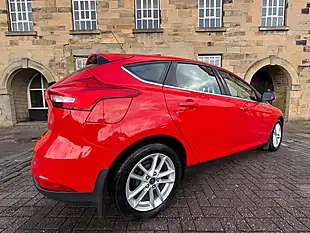 Used 2017 Ford Focus Zetec Red - Interior and Exterior details 14