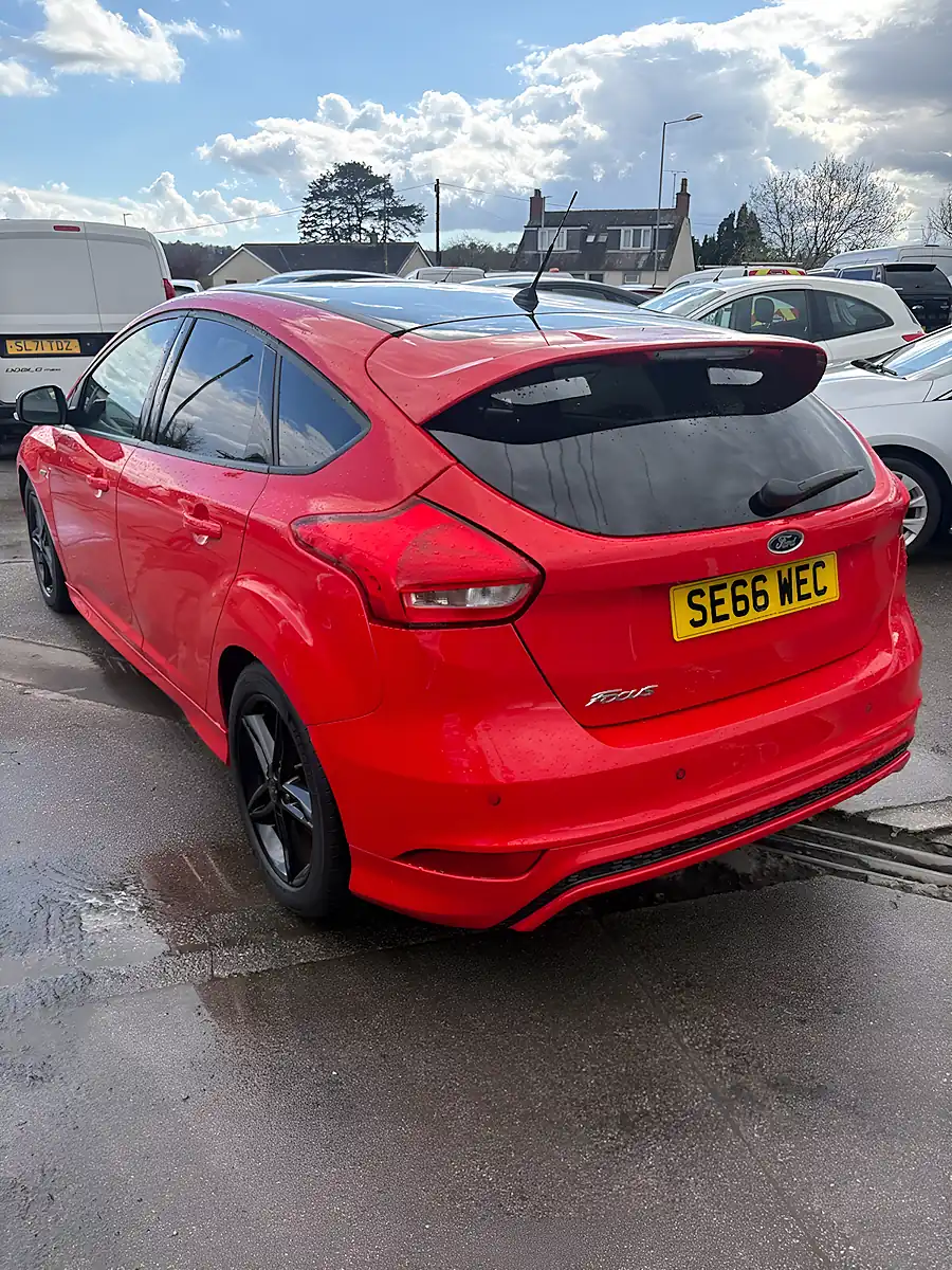 Used 2017 Ford Focus Zetec S Red Edition Red - Interior and Exterior details 2