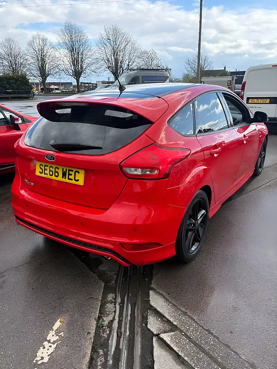 Used 2017 Ford Focus Zetec S Red Edition Red - Interior and Exterior details 4