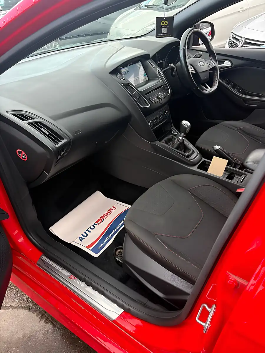Used 2017 Ford Focus Zetec S Red Edition Red - Interior and Exterior details 5