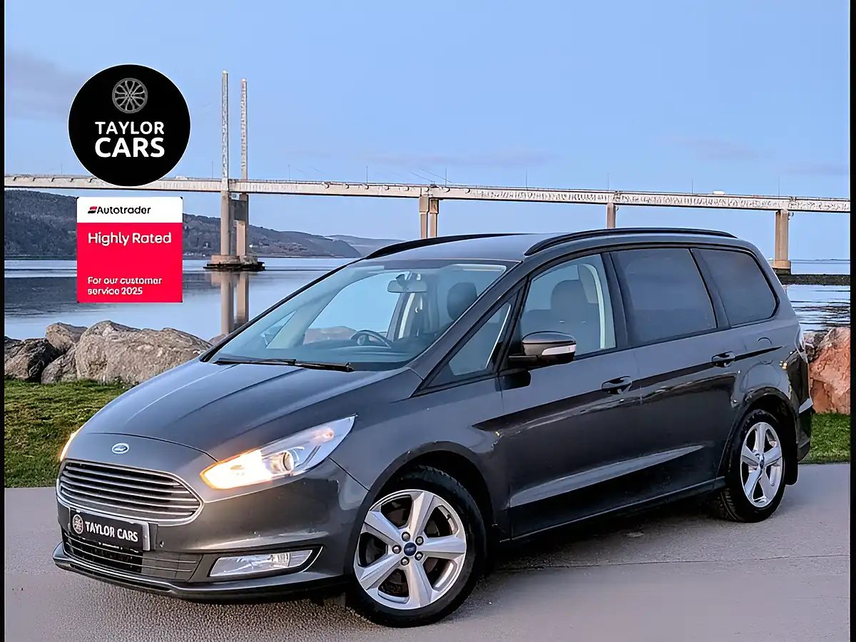 Used 2017 Ford Galaxy Zetec Grey - Front View