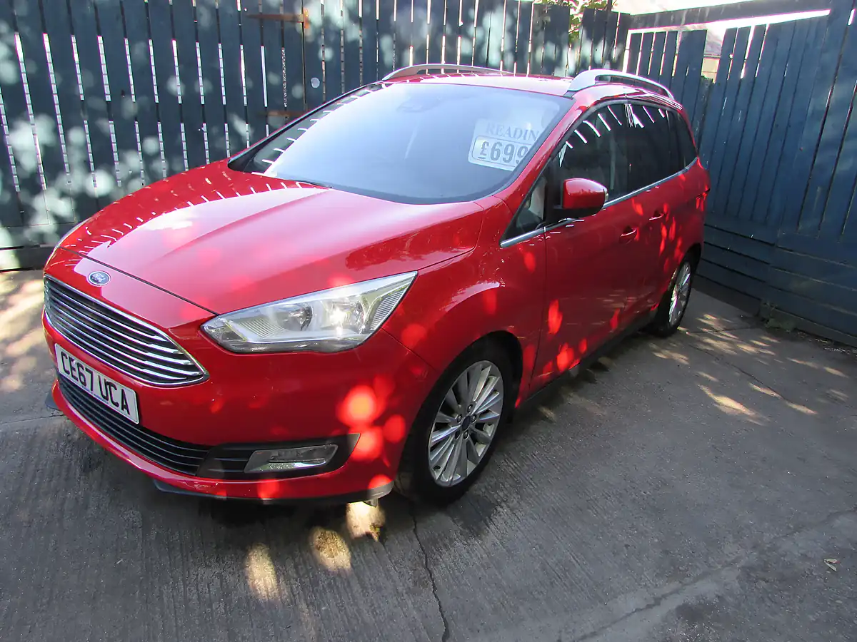 Used 2017 Ford Grand C-Max Titanium Red - Interior and Exterior details 2