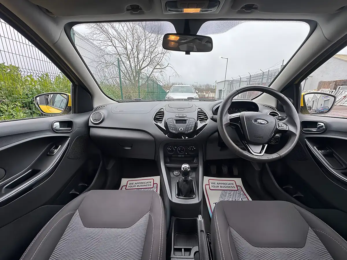 Used 2017 Ford Ka+ Studio Yellow - Interior and Exterior details 5