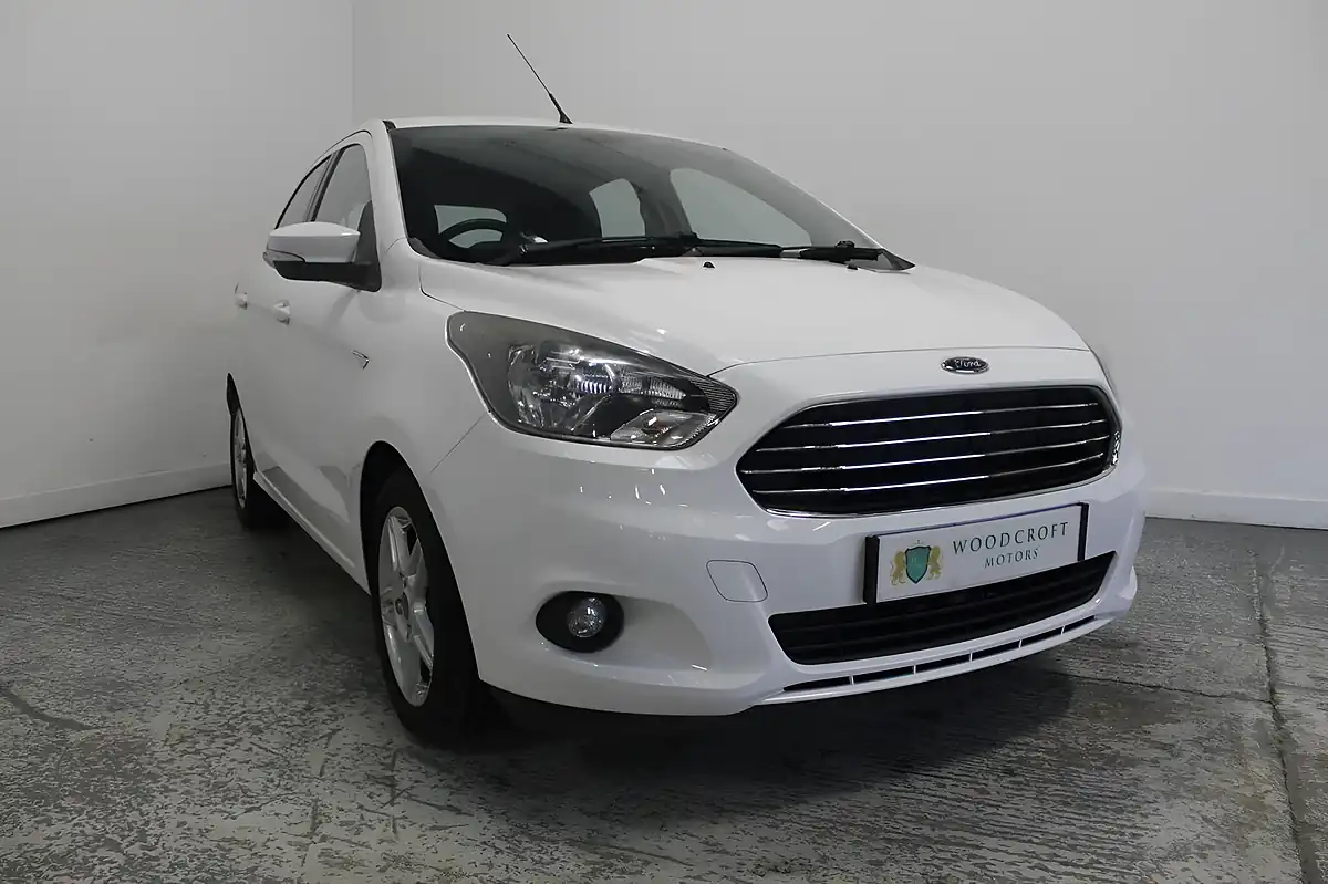 Used 2017 Ford Ka+ Zetec White - Front View