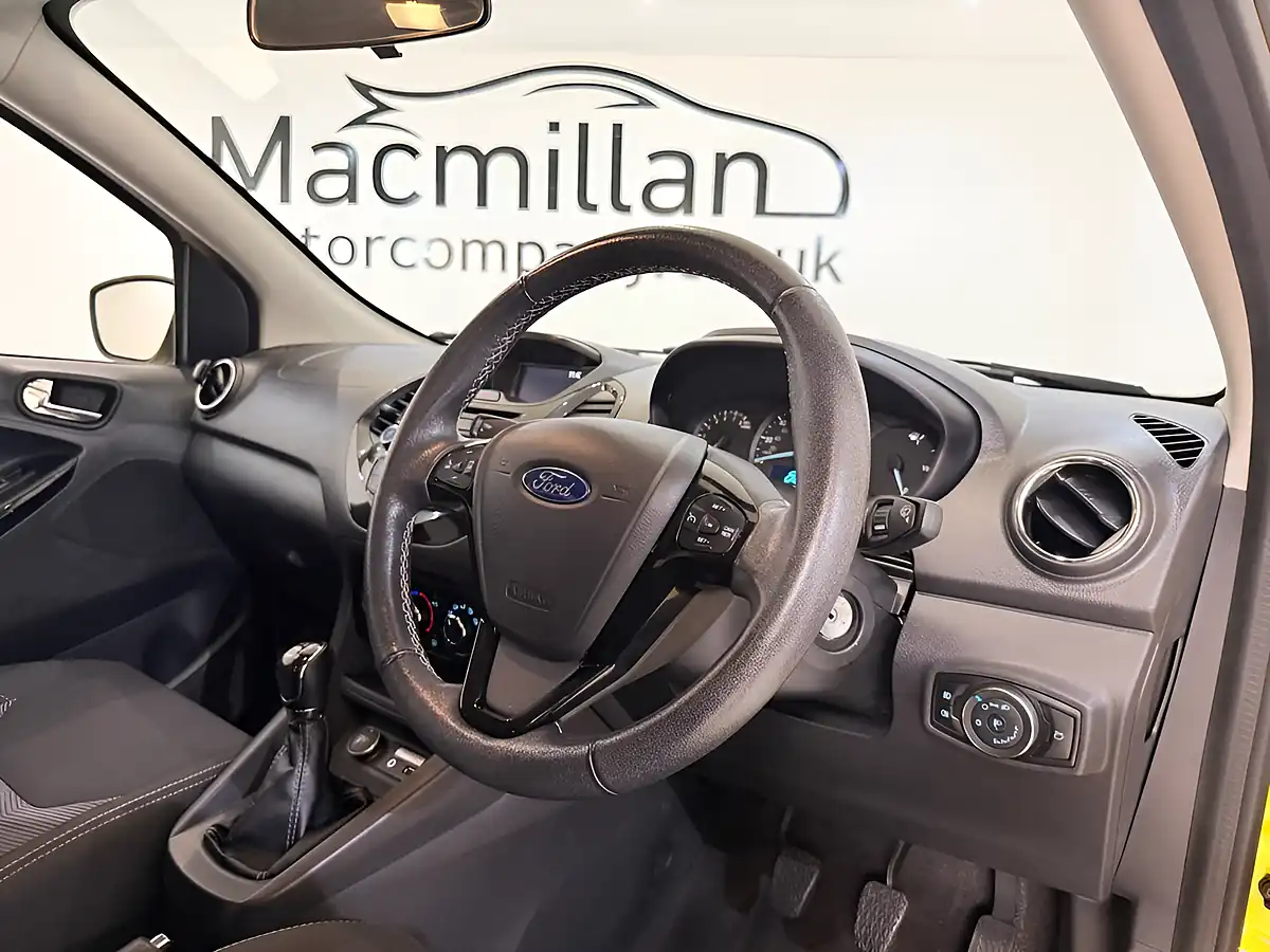 Used 2017 Ford Ka+ Zetec Yellow - Interior and Exterior details 15