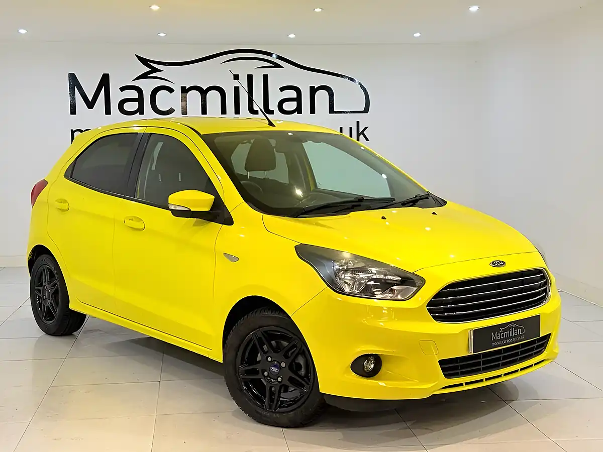 Used 2017 Ford Ka+ Zetec Yellow - Interior and Exterior details 2