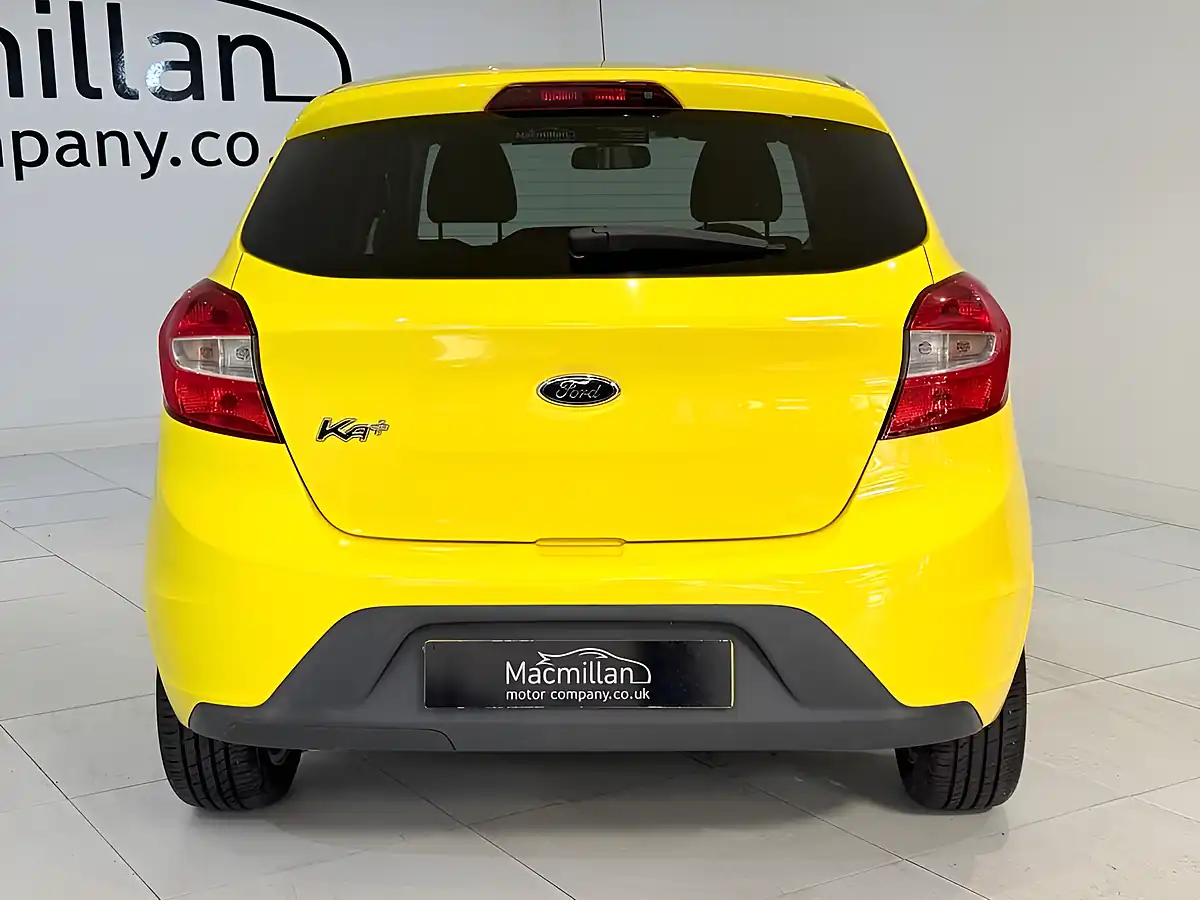 Used 2017 Ford Ka+ Zetec Yellow - Interior and Exterior details 8
