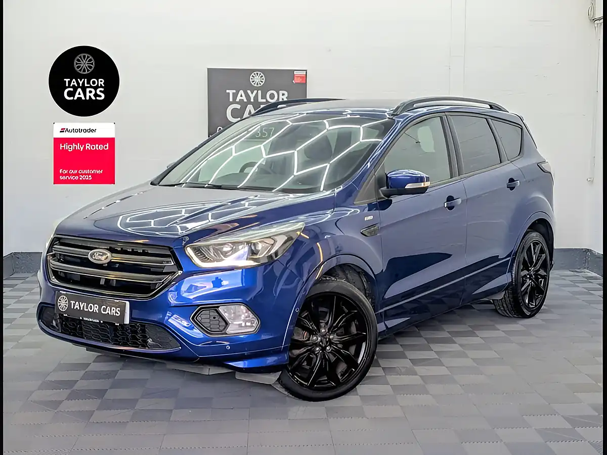 Used 2017 Ford Kuga ST-Line Blue - Front View