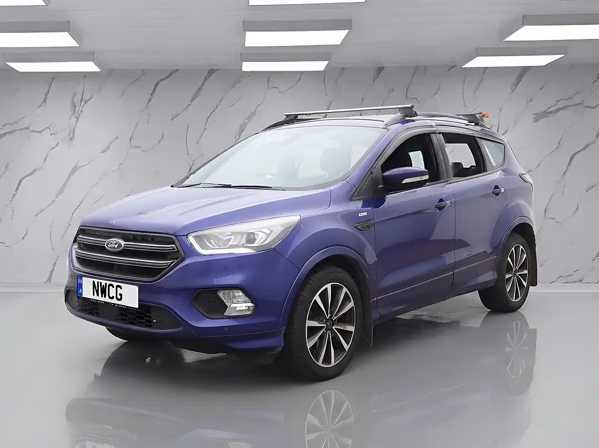 Used 2017 Ford Kuga ST-Line Blue - Interior and Exterior details 2