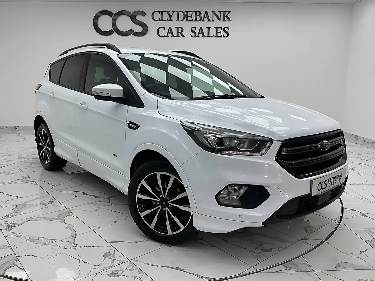 Used 2017 Ford Kuga ST-Line White - Front View