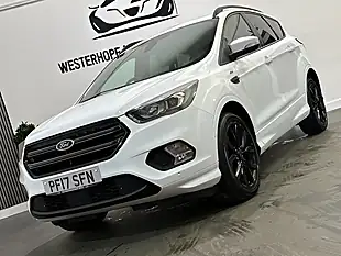 Used 2017 Ford Kuga ST-Line X White - Interior and Exterior details 14