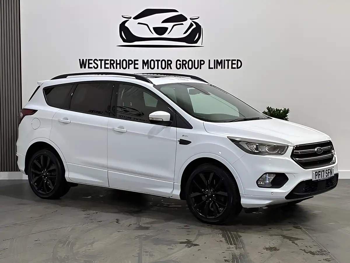 Used 2017 Ford Kuga ST-Line X White - Interior and Exterior details 2