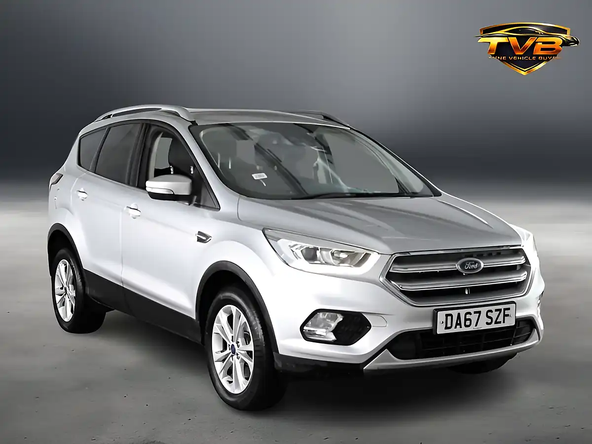 Used 2017 Ford Kuga Titanium Moondust Silver - Front View