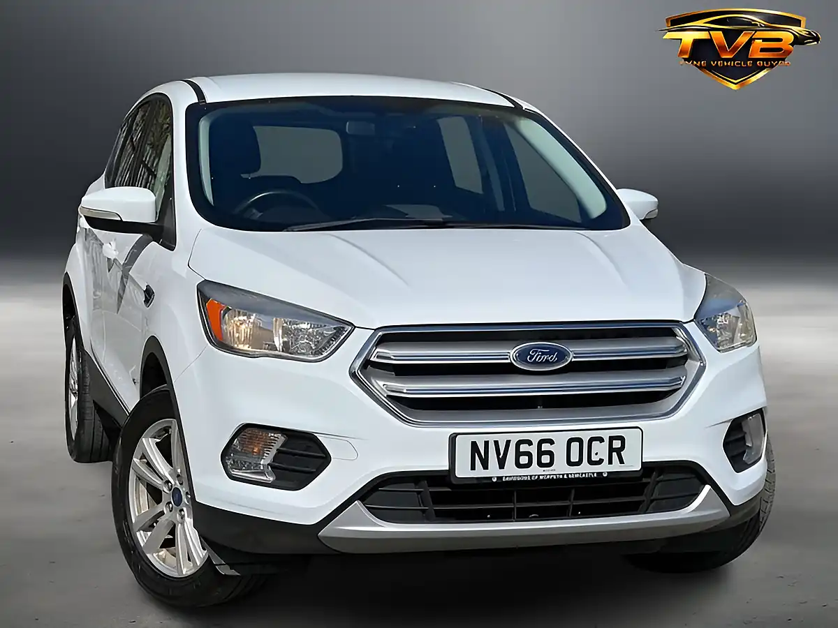 Used 2017 Ford Kuga Zetec Platinum White - Front View