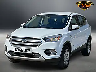 Used 2017 Ford Kuga Zetec Platinum White - Interior and Exterior details 11