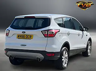 Used 2017 Ford Kuga Zetec Platinum White - Interior and Exterior details 5