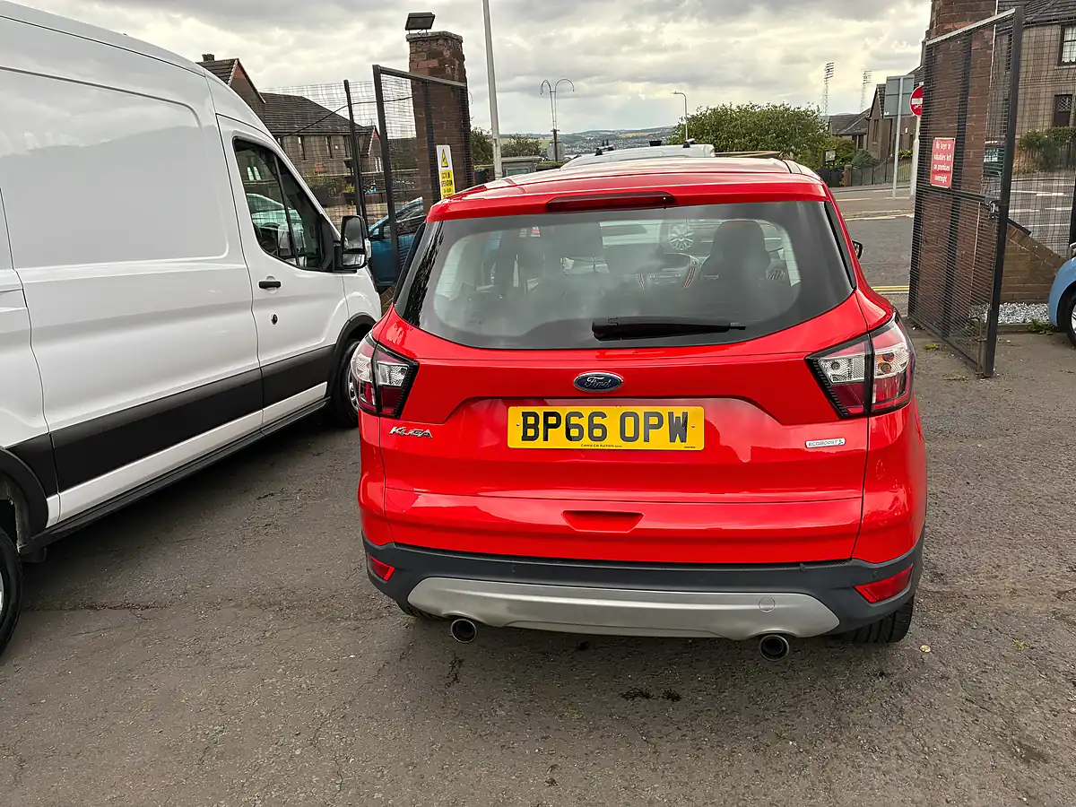 Used 2017 Ford Kuga Zetec Red - Interior and Exterior details 4