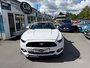 Used 2017 Ford Mustang GT Convertible White - Interior and Exterior details 2