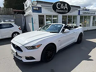 Used 2017 Ford Mustang GT Convertible White - Interior and Exterior details 4