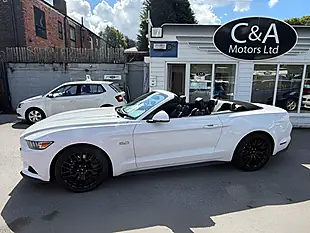 Used 2017 Ford Mustang GT Convertible White - Interior and Exterior details 5