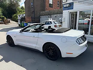 Used 2017 Ford Mustang GT Convertible White - Interior and Exterior details 6