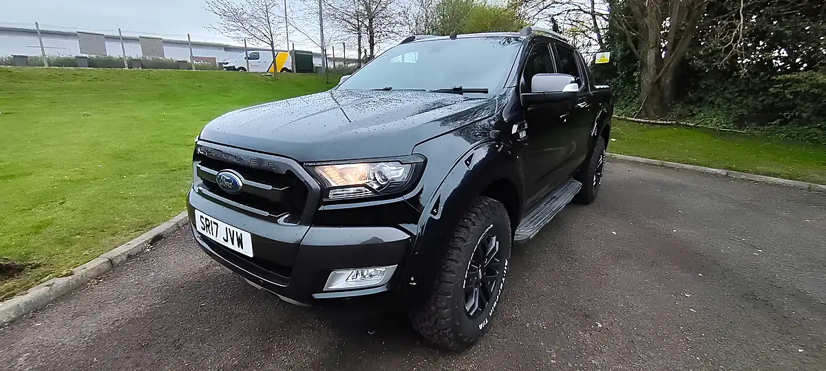 Used 2017 Ford Ranger Wildtrak Black - Front View