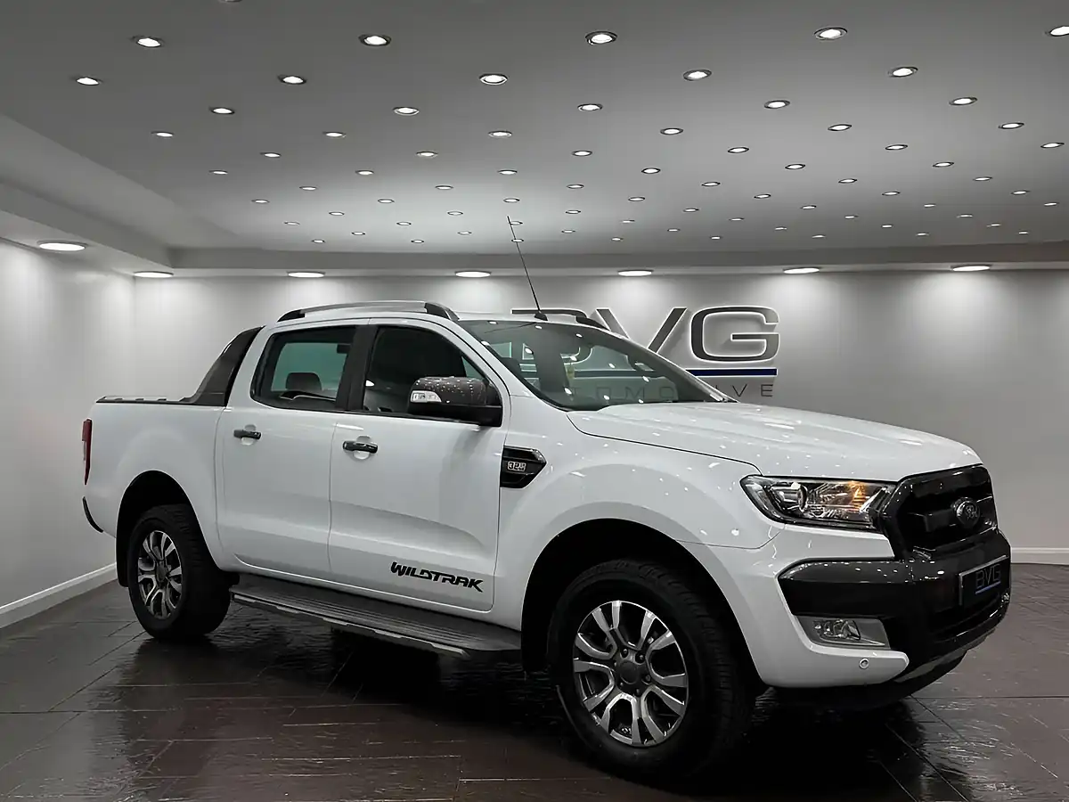 Used 2017 Ford Ranger Wildtrak White - Front View