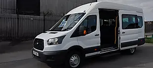 Used 2017 Ford Transit 17 Seater Frozen White - Interior and Exterior details 6