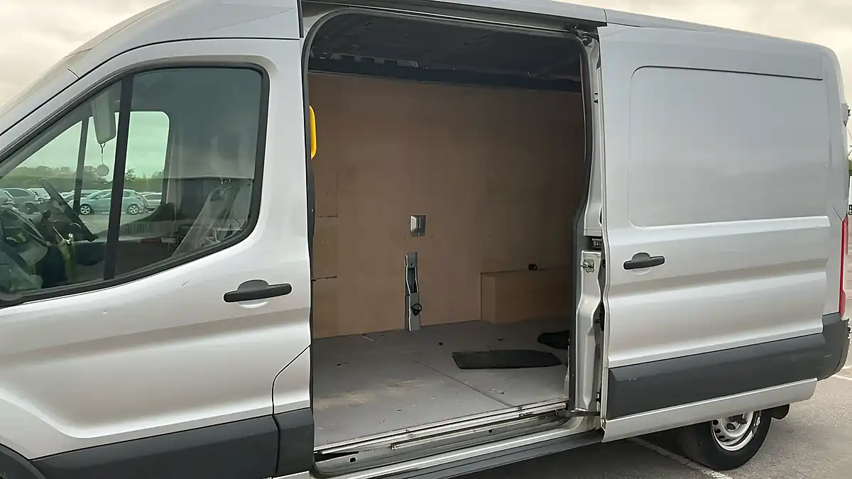 Used 2017 Ford Transit 310 L3 H2 Silver - Interior and Exterior details 9