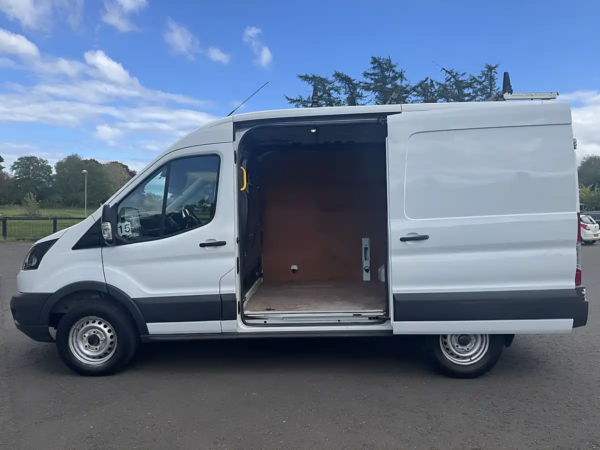 Used 2017 Ford Transit 350 L2 H2 White - Interior and Exterior details 13