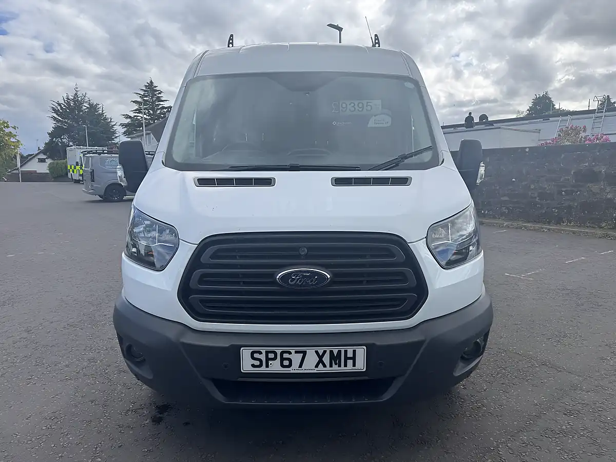 Used 2017 Ford Transit 350 L2 H2 White - Interior and Exterior details 2