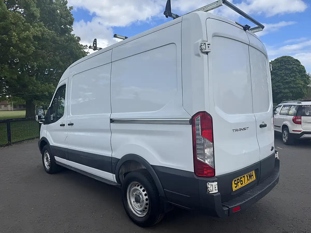 Used 2017 Ford Transit 350 L2 H2 White - Interior and Exterior details 5